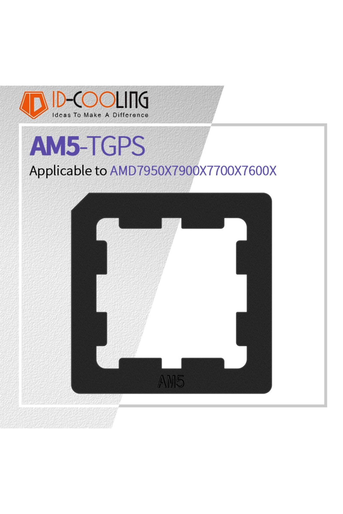 Choice-ID Cooling AM5-TGPS Platform Armor All Aluminum Material Applicable to AMD RYZEN 7950X 7900X 7700... 2