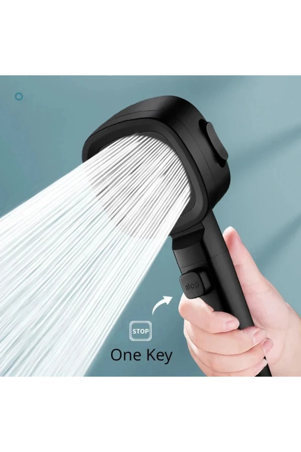 Xiaomi-Xiaomi High Pressure Shower Head Water Saving 3-Modes Shower Heads Adjustable Water Massage Spray... 3
