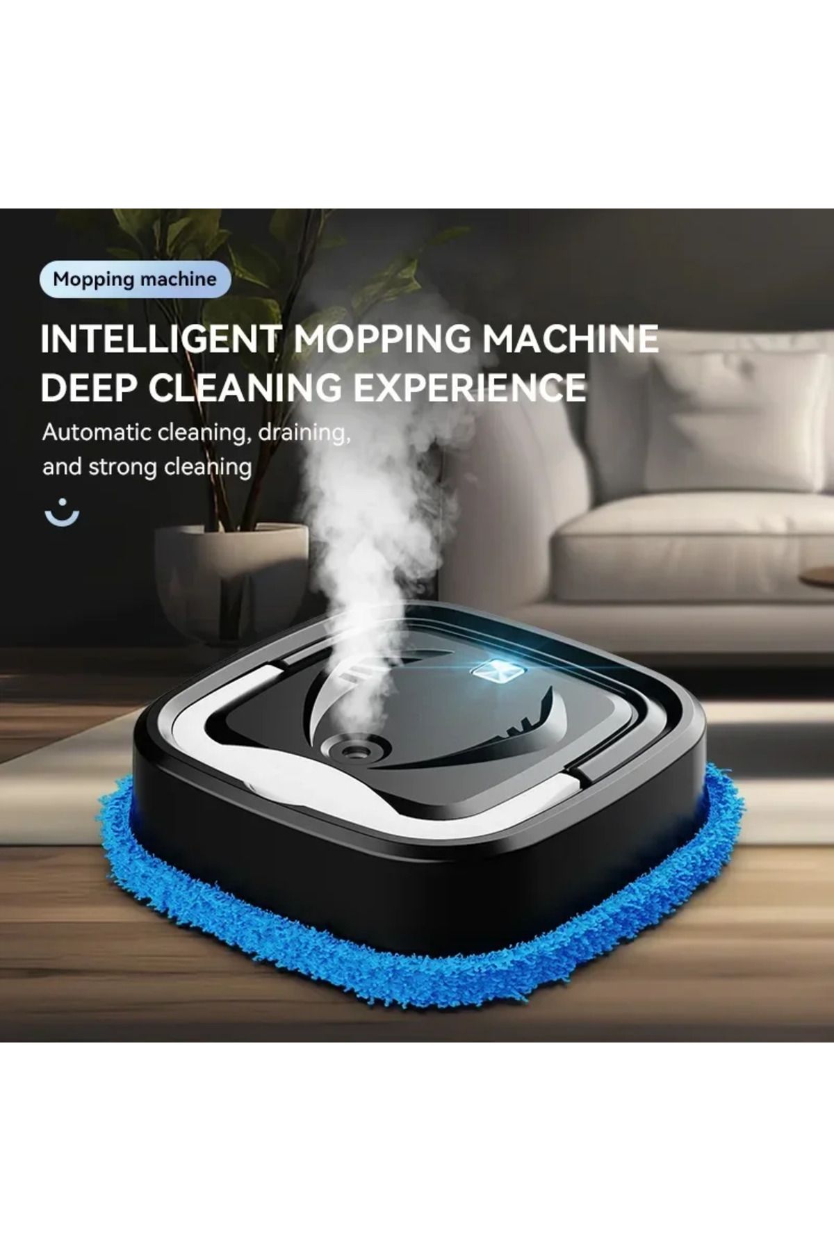 Choice-Smart Robot Vacuum Cleaner Rotary Floor Mopping Machine Air Humidifying Spray Dry Wet Sweeping US... 8