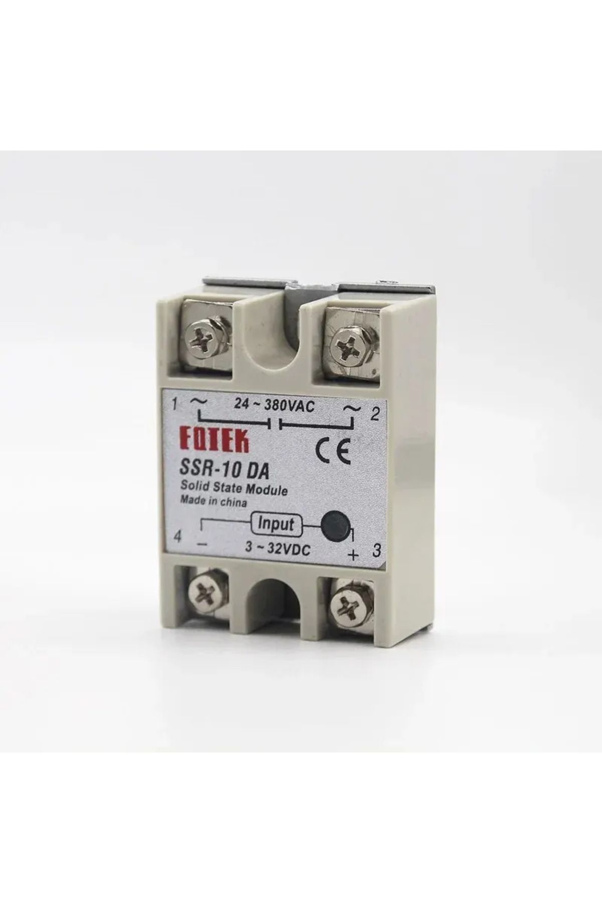Choice-40da Solid State Relay Ssr-10da Ssr-25da Ssr-40da 10a 25a 40a Actually 3-32v Dc To 24-380v Ac Ssr 10 4