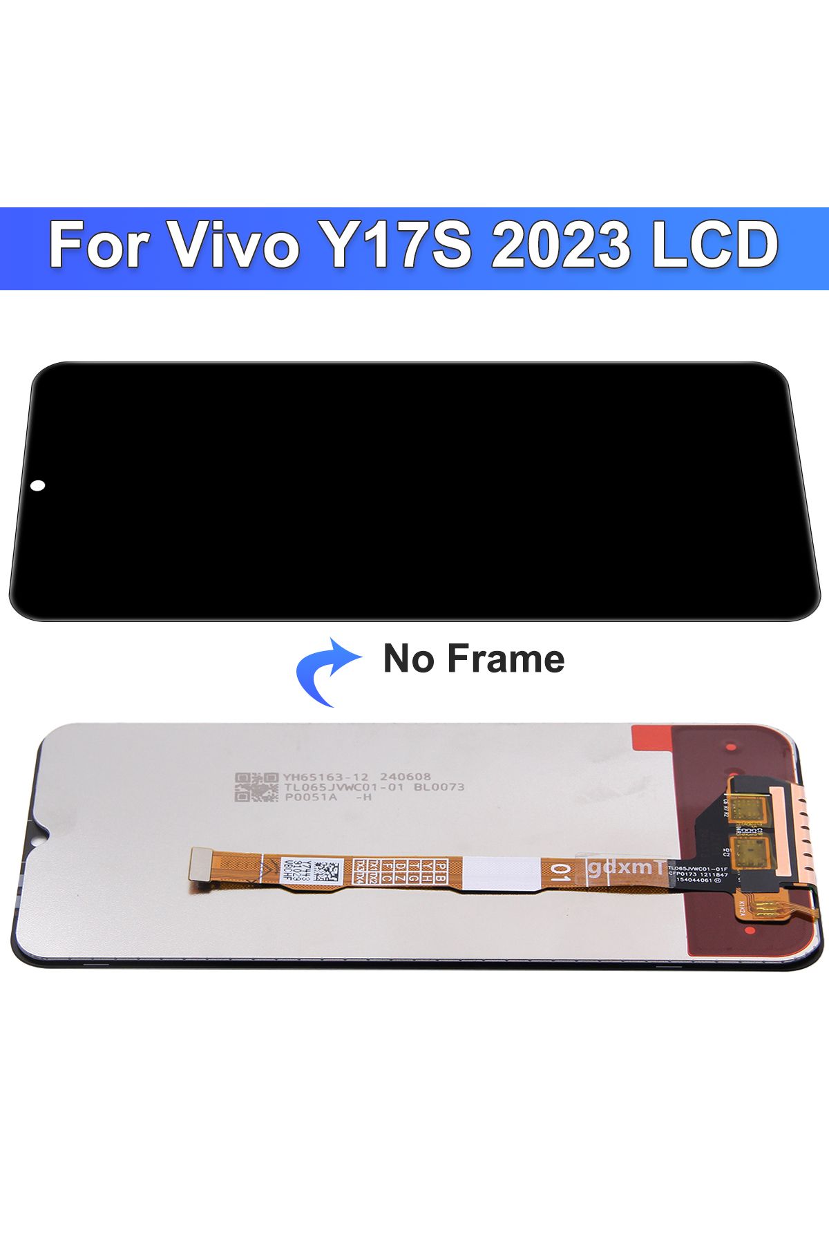 sinmaytai-6.56'' Tested Y17S LCD Display Touch Digitizer Replacement Parts For VIVO Y17S V2310 Display With... 2