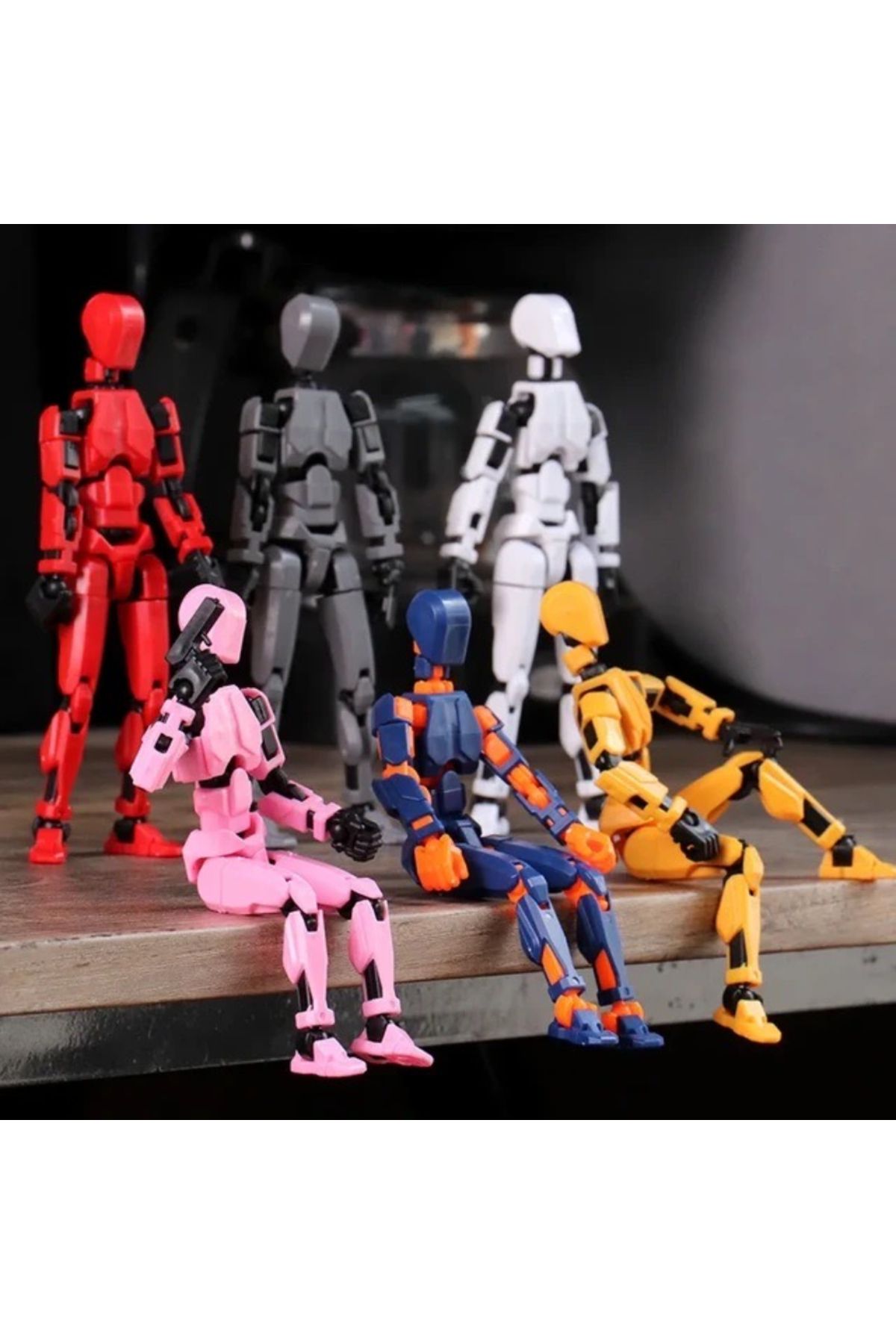 Choice-Creative Toys Multi Jointed Building Blocks Figures Lucky 13 Movable Deformation 3D Printed Robot... 3
