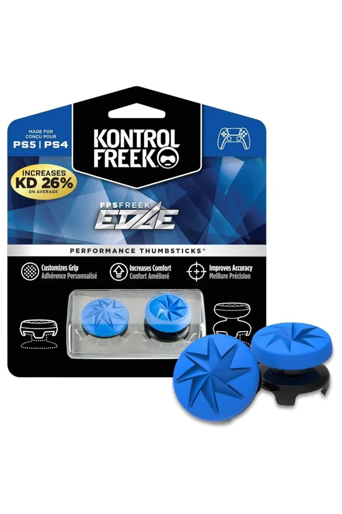 JIMITU-KontrolFreek FPS Freek Vortex for PlayStation 4(PS4) Controller  Performance Thumbsticks 1 High-R... 8