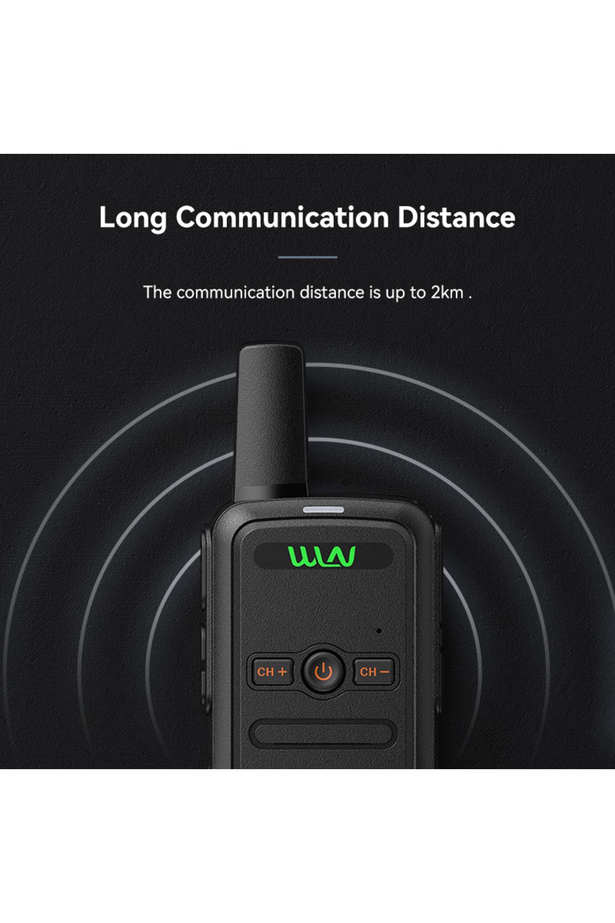 Choice-WLN KD-C51 Mini Walkie Talkie UHF 400-470MHz 16CH USB Charging Long Range Portable Handheld Two W... 7