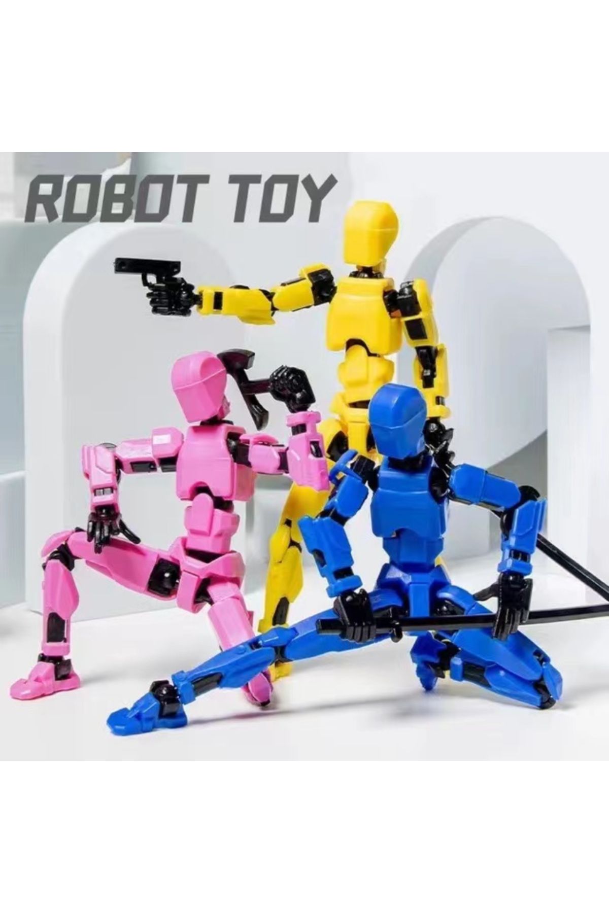 Choice-Creative Toys Multi Jointed Building Blocks Figures Lucky 13 Movable Deformation 3D Printed Robot... 2