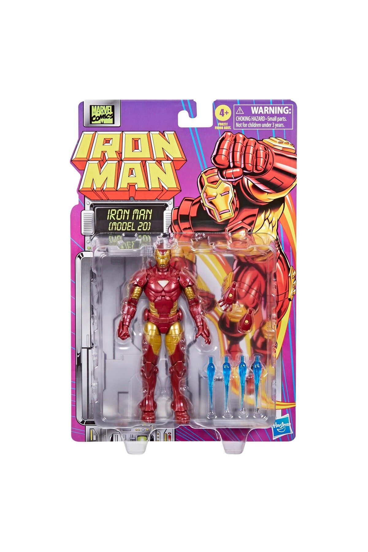 Choice-Marvel Legends Iron Man Mk9 Mk20 Vintage Hanging Card 6-Inch Action Figure 6297 Movie Anime Model... 1