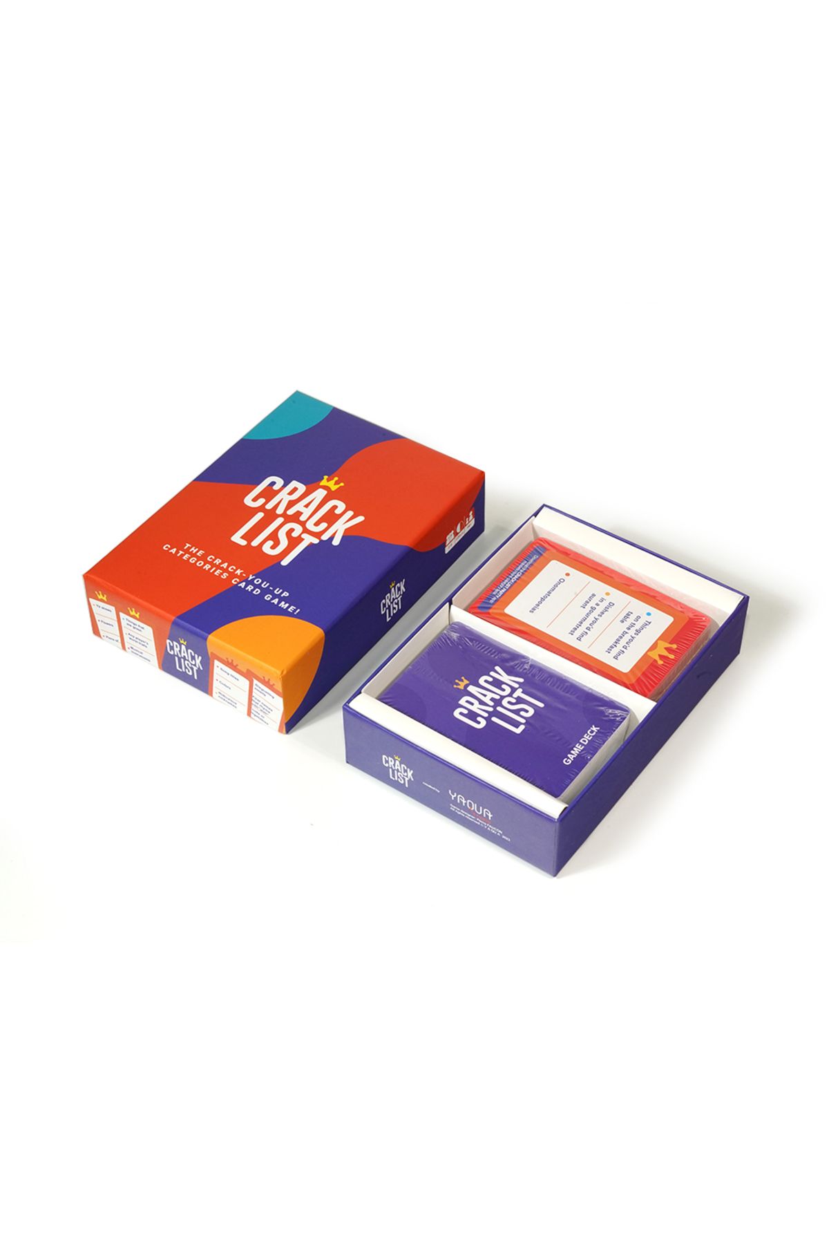 JIMMYTU-SAVANA Crack List The Crack You Up Categories Card Game 5