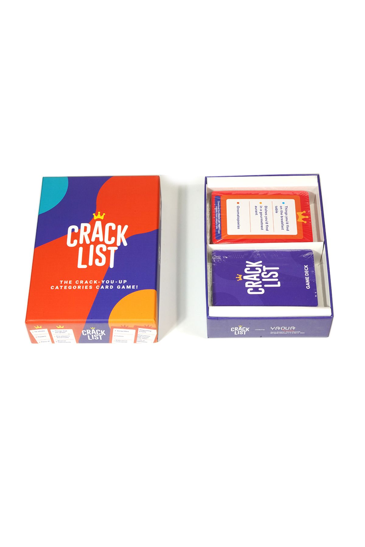 JIMMYTU-SAVANA Crack List The Crack You Up Categories Card Game 3
