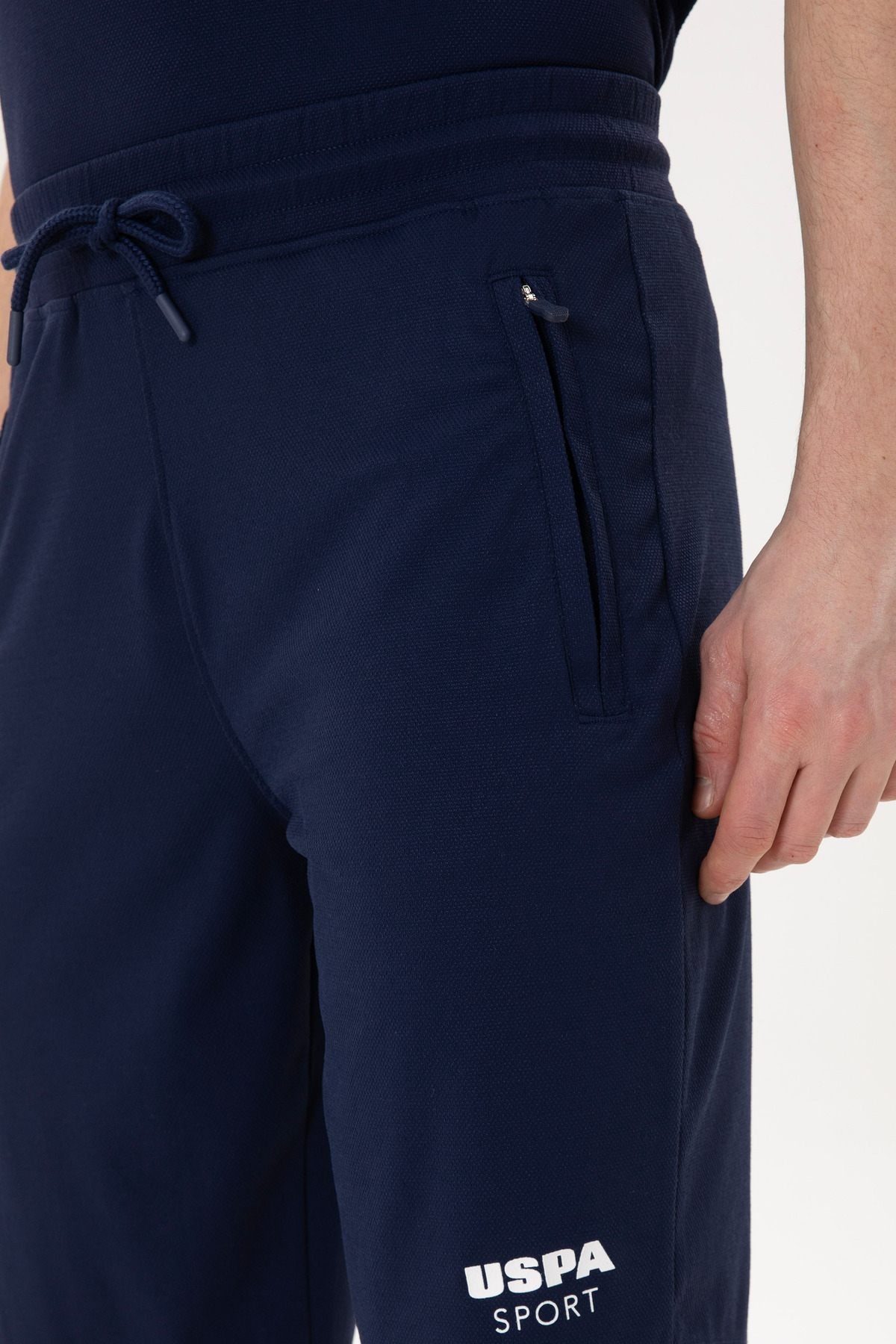 U.S. Polo Assn.  Erkek Lacivert Örme Şort 50282244-VR033 - Görsel 6