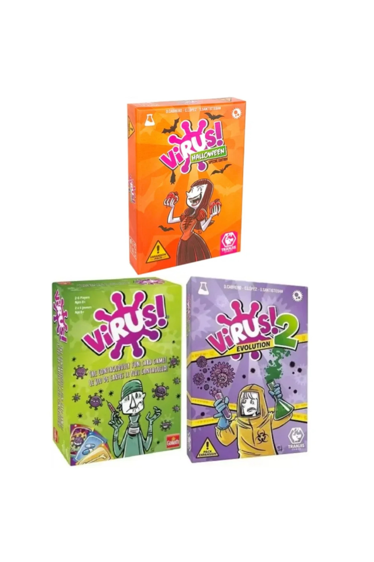 Choice-In Spanish Version In English Virus Card Game The Contagiously Virus 3 Card Correct Version Party... 2
