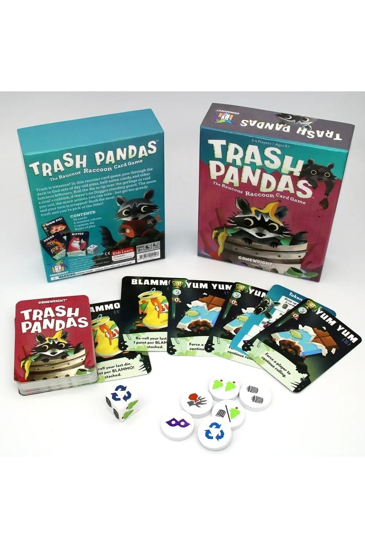 Choice-Trash Pandas Board Game Party Family Strategy Game Interesting Card Games (English version) 5