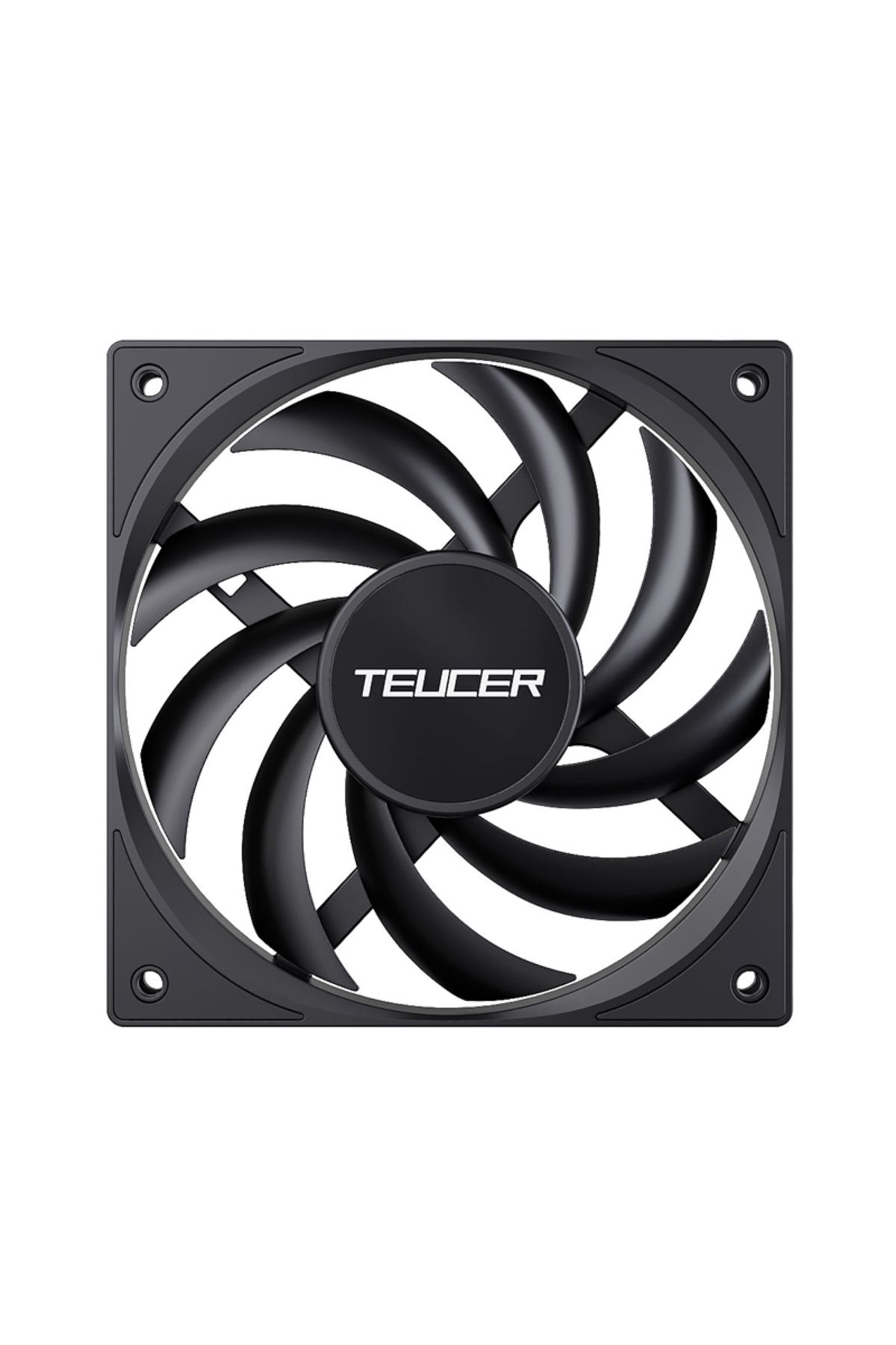 TEUCER-UT-12015 12cm Thin Fan PWM 4PIN 800-2400RPM Computer Case Cooling Fan120mm 15mm Ultrathin ... 3