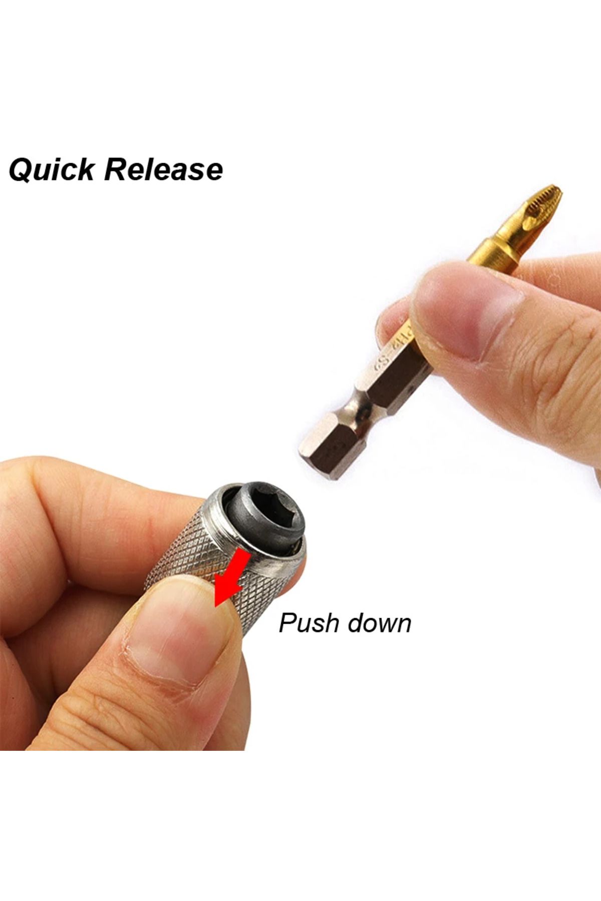 Choice-SDS Plus Convert To 1/4 Hex Shank Adapter Hexagonal Converter Electric Hammer Power Screwdriver B... 4