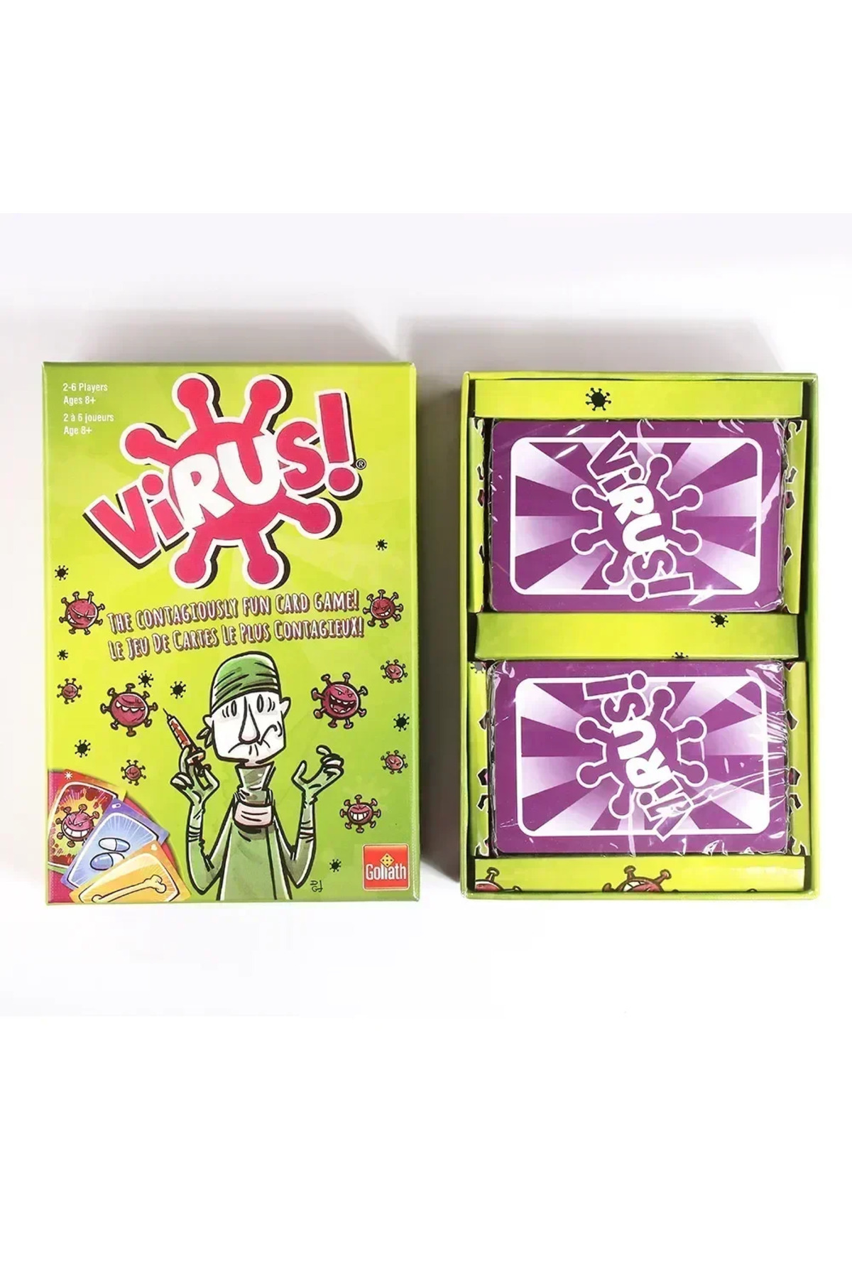 Choice-In Spanish Version In English Virus Card Game The Contagiously Virus 3 Card Correct Version Party... 4