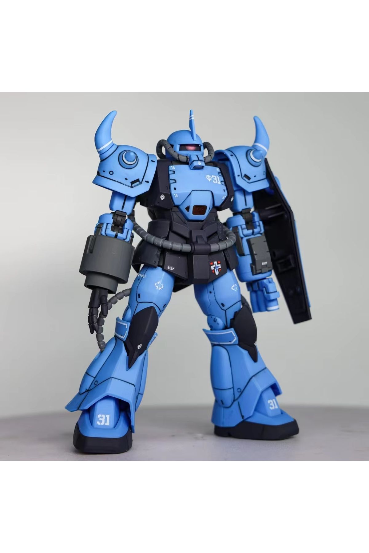 Choice-HGUC 1/144 MS-07B-3 Gouf Custom Assembly Model Gouf Anime Figure Plastic Model Kit Action Statue ... 4
