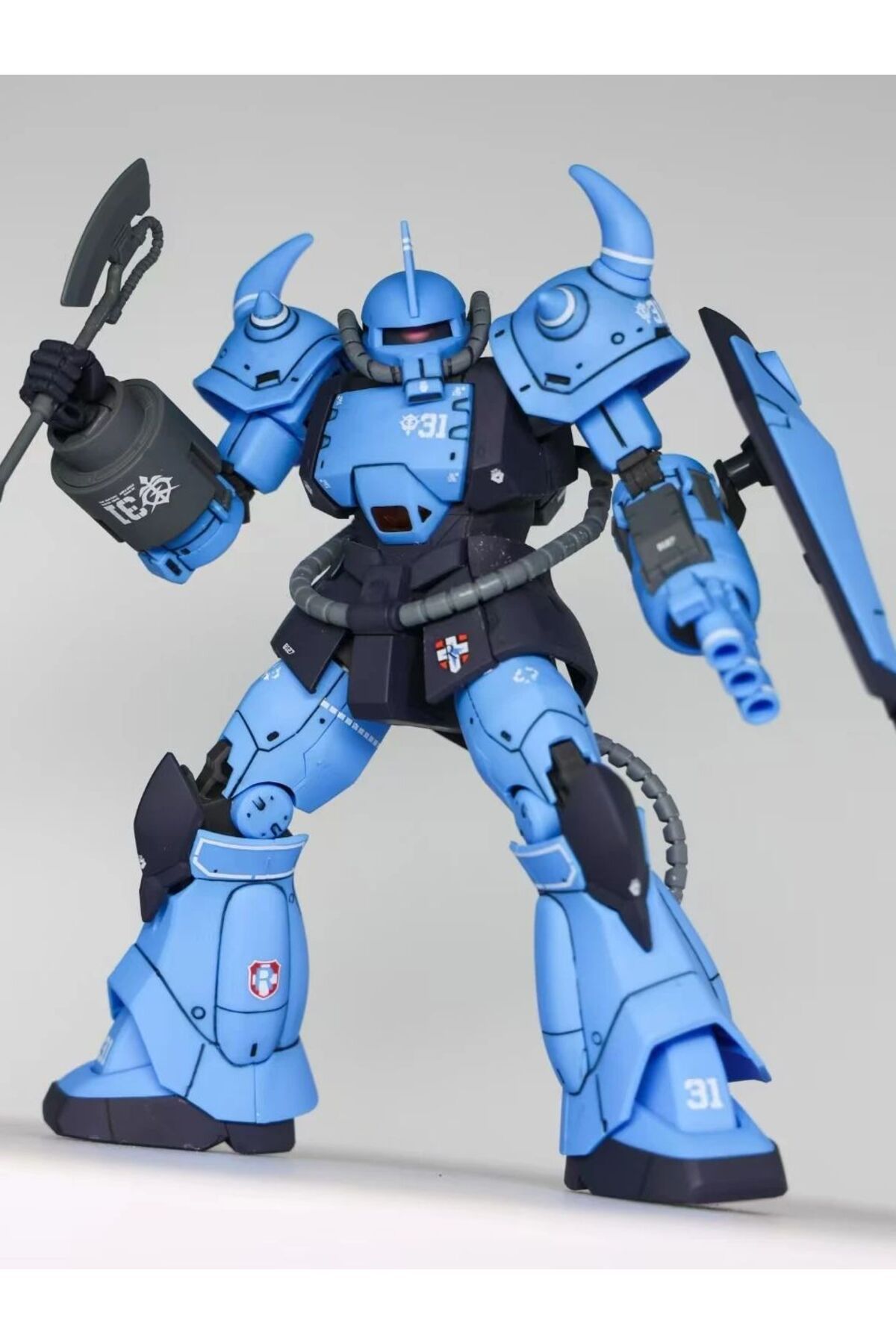Choice-HGUC 1/144 MS-07B-3 Gouf Custom Assembly Model Gouf Anime Figure Plastic Model Kit Action Statue ... 7