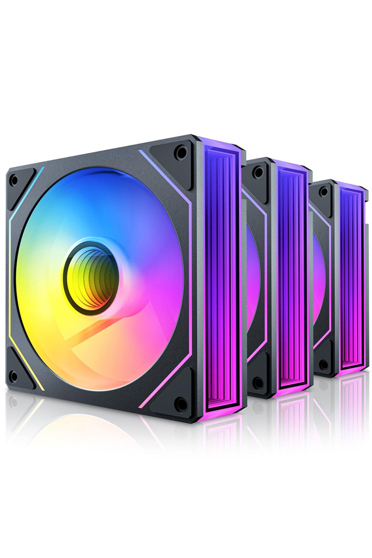 Choice-Prism 7Pro Infinite Reflecting Mirror Module ARGB Fan 12cm Chassis Fan, Suitable for Computer Cha... 2