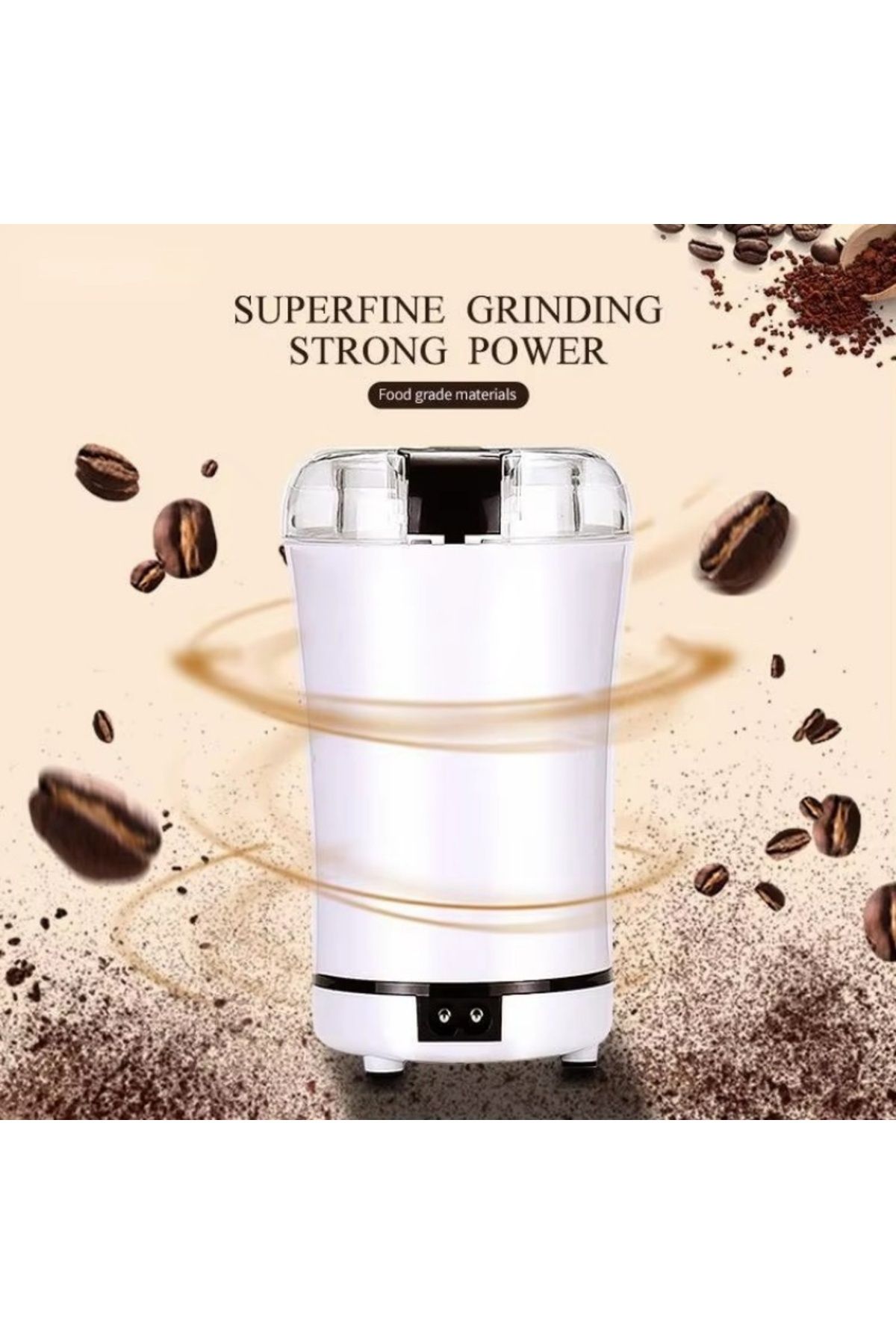 Choice-Small Electric Grinding Machine Grain Grinder Stainless Steel Household Grinder Kitchen Seasoning... 5