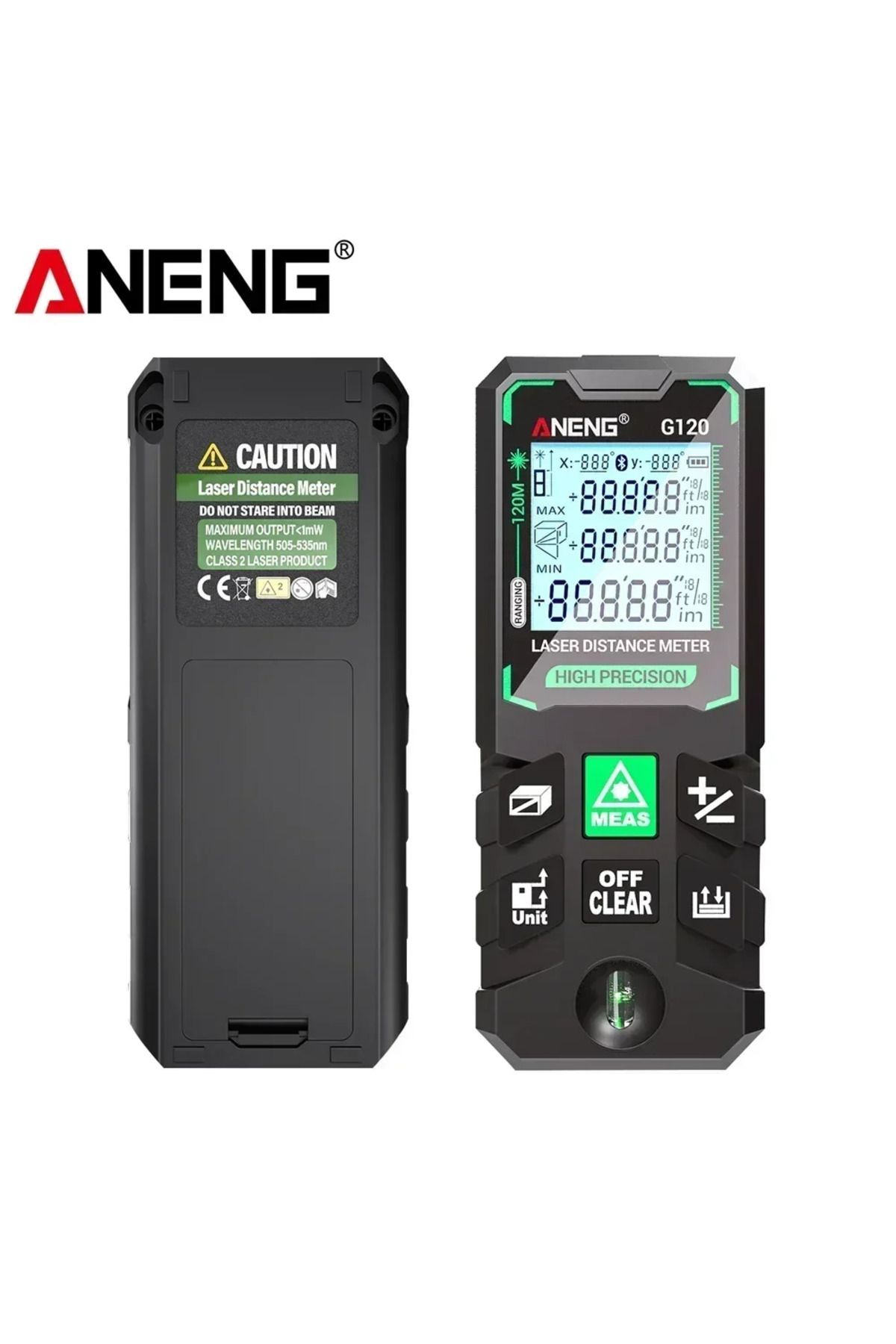 ANENG-G50/G70/G100/G120 Smart High-precision Laser Rangefinder 30 Set of Data Storage Autonomous ... 8