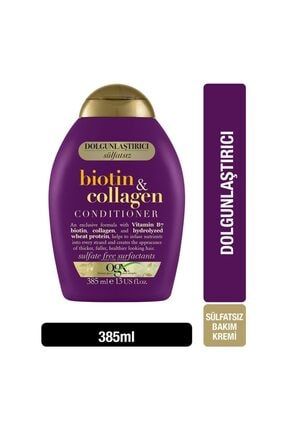 Biotin & Collagen Full Dolgunlaştırıcı Ve Uzatıcı Saç Kremi 385 Ml 580720