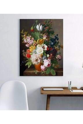 Jan Frans Van Dael Vazoda Çiçekler Kanvas Tablo Ev Oda Dekorasyon mrj3131