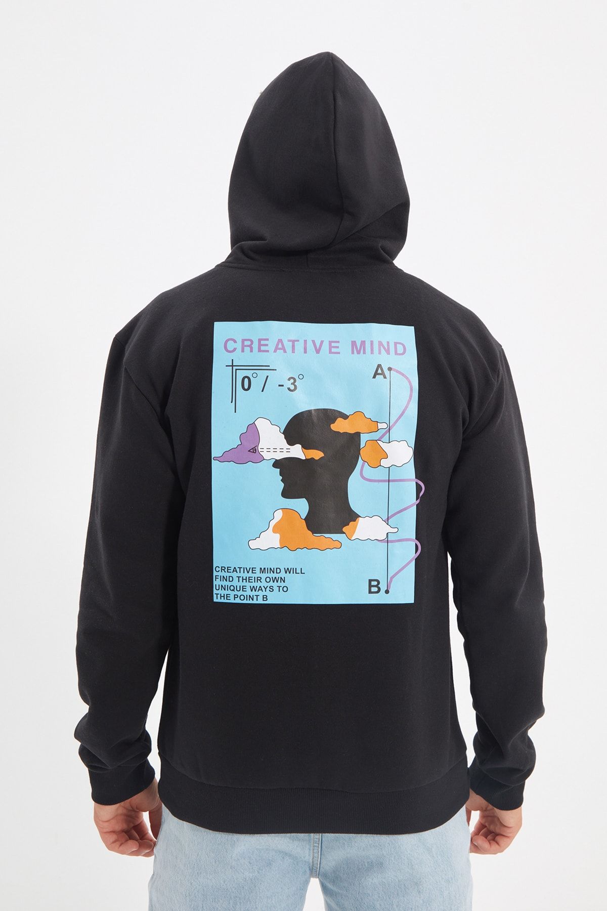 Trendyol Collection Sweatshirt Schwarz Regular Fit