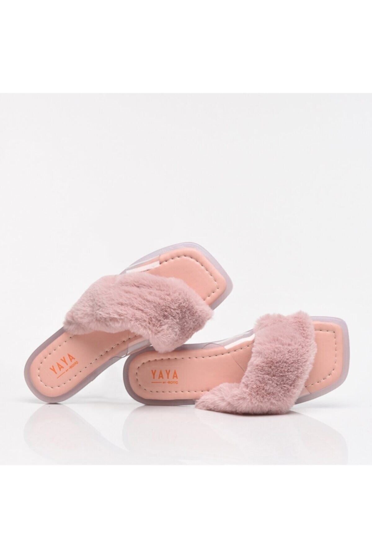 Hotiç-Dried Rose Pedestrian Women's Sandals & Slippers 6