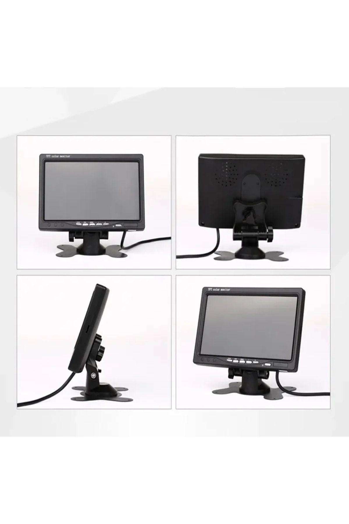 Choice-QueenDer 7" Car TFT LCD Car Monitor Rear View Reversing Backup Camera Kit with 10M Cable for Truc... 3