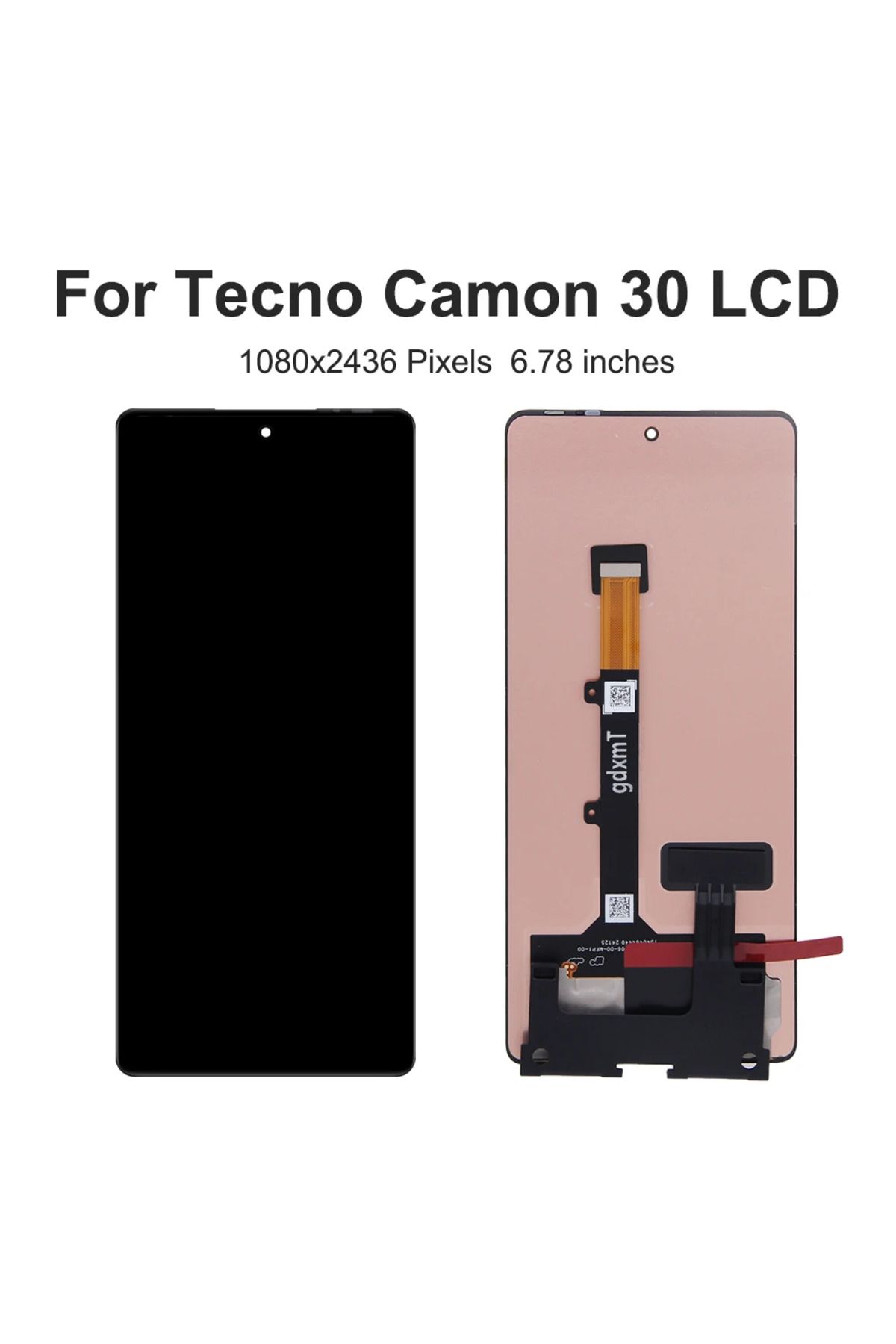 sinmaytai-For Tecno Camon 30 For Camon30 4G 6.78''CL6 CL6k LCD Display Touch Screen Digitizer Assembly Repl... 2