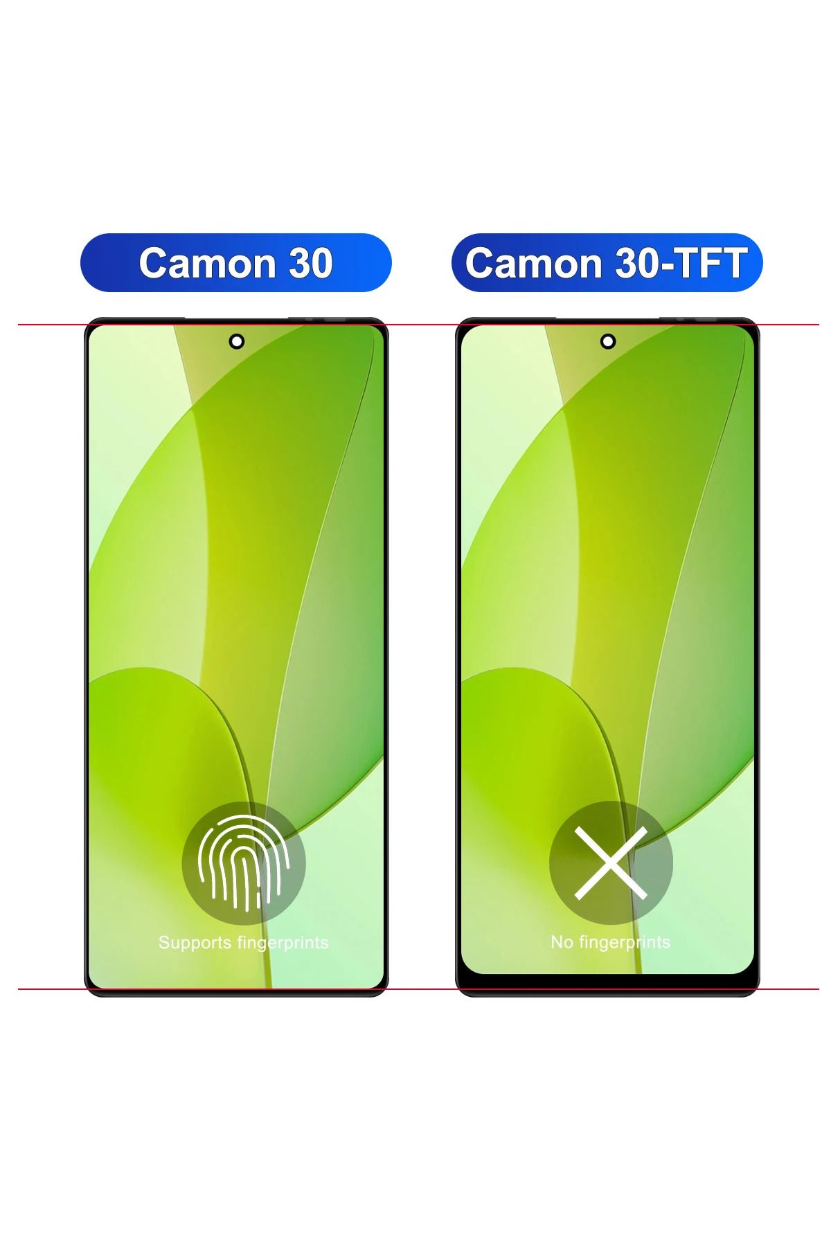 sinmaytai-For Tecno Camon 30 For Camon30 4G 6.78''CL6 CL6k LCD Display Touch Screen Digitizer Assembly Repl... 4