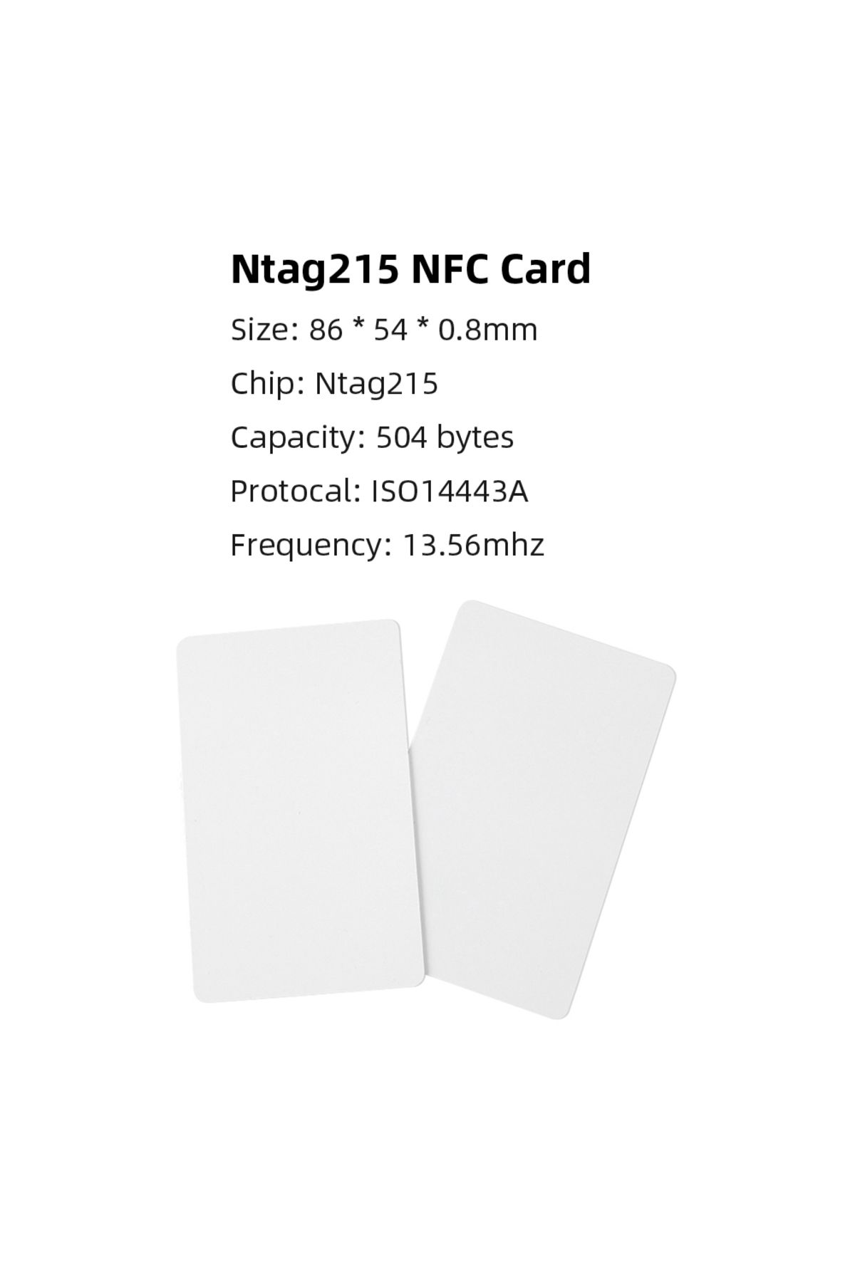 5YOA-10pcs NTAG215 NFC Card Tag Can Written by Tagmo Works with Switch Available for All NFC Mobile Phone 3