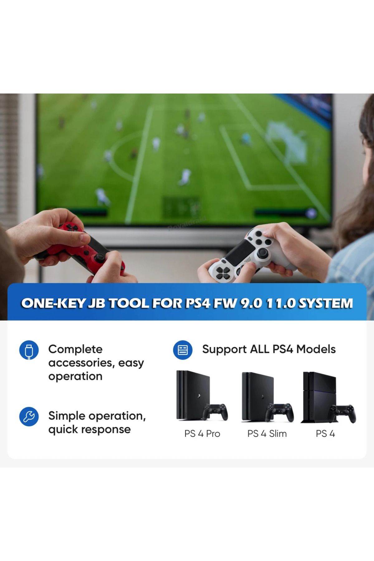 Choice-V2.0 One Key JB Tool USB Adapter For PS4 FW 9.0 11.0 System PPPwn Dongle Receiver Activator For P... 3