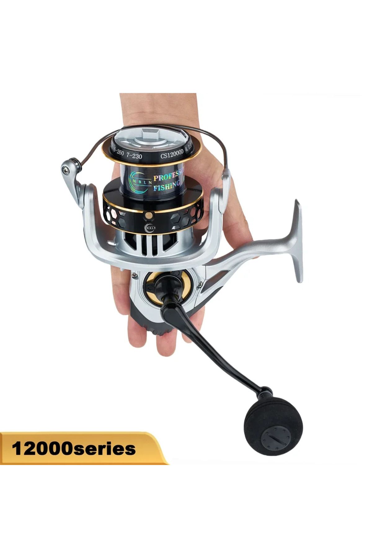 Choice-MBLN Brand,High Quality,Durable Spinning Fishing Reel,Alloy Spool,Alloy Gear,CNC Metal Handle,Lar... 1