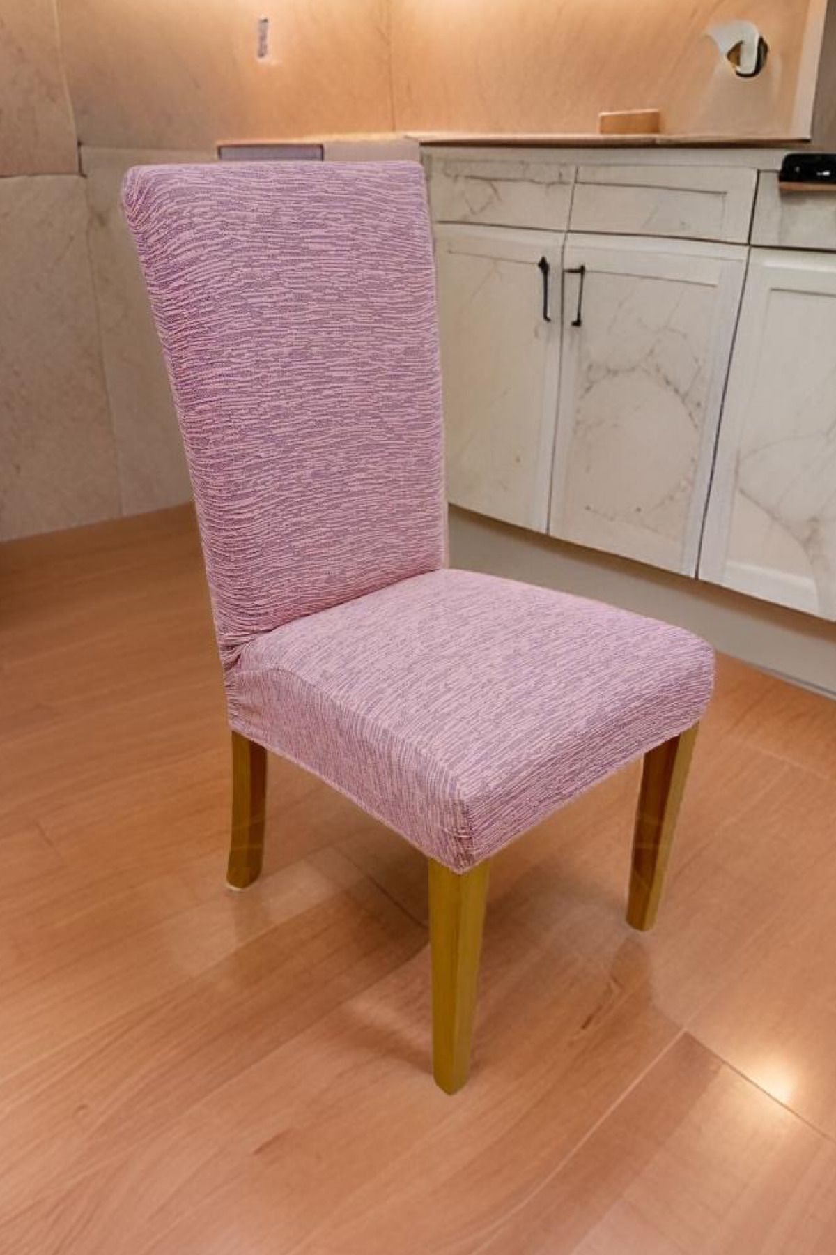 intil-Tree Bark Patterned Chair Cover - Elastic and Can Be Washed 1