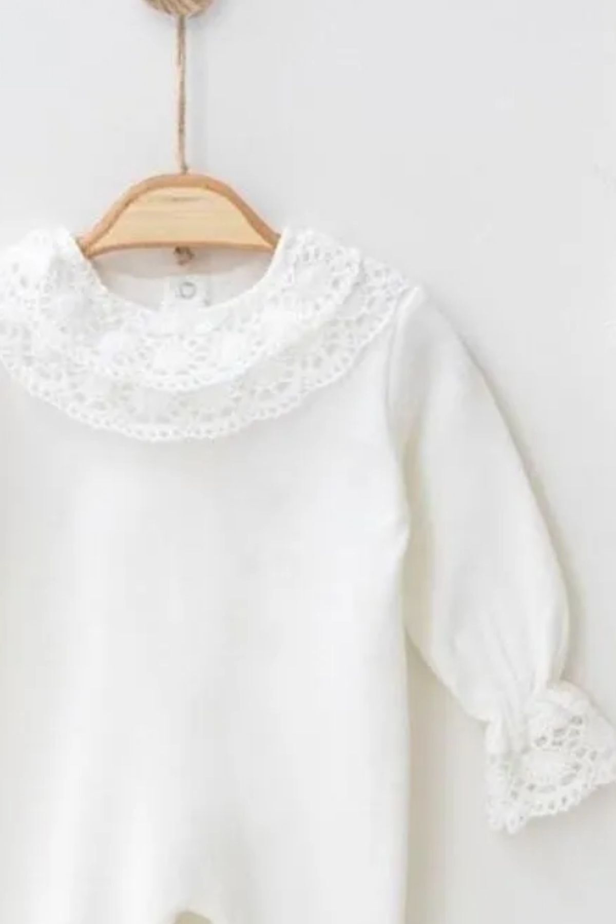 Minytrendy Kız Bebek Isimli Yenidoğan Tulum Fistolu Şapka Hastane Çıkışı Mevlüt Kıyafeti Bebek Hediyelik-beyaz fotoğrafı 3 (önizleme)