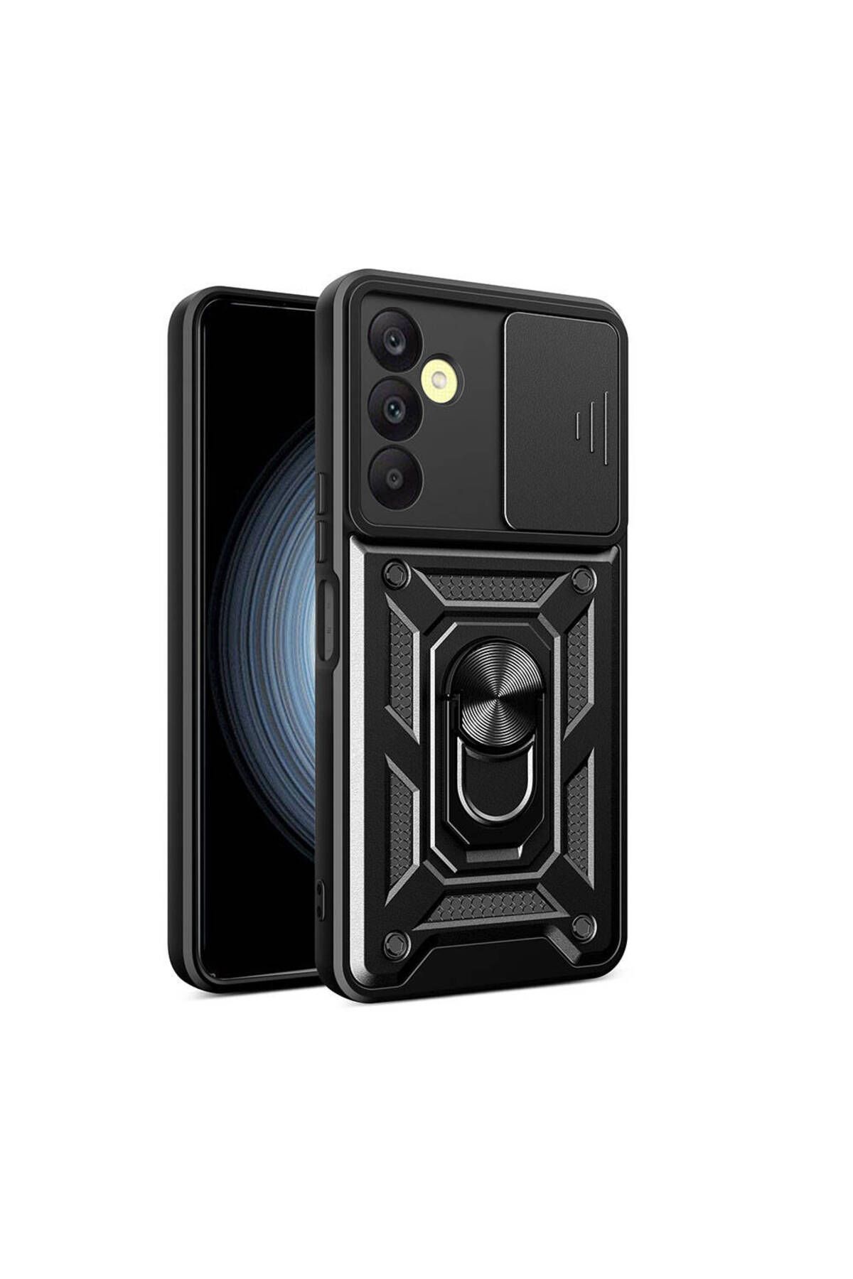 gaappy Mega RS Serisi Samsung Galaxy A25 Siyah Kapak