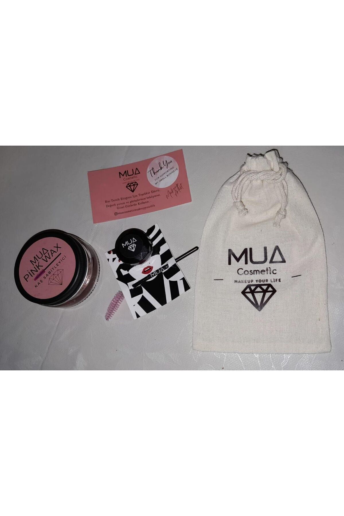 Mua-Pink Wax Eyebrow Eyebrow Fixer Gel 4