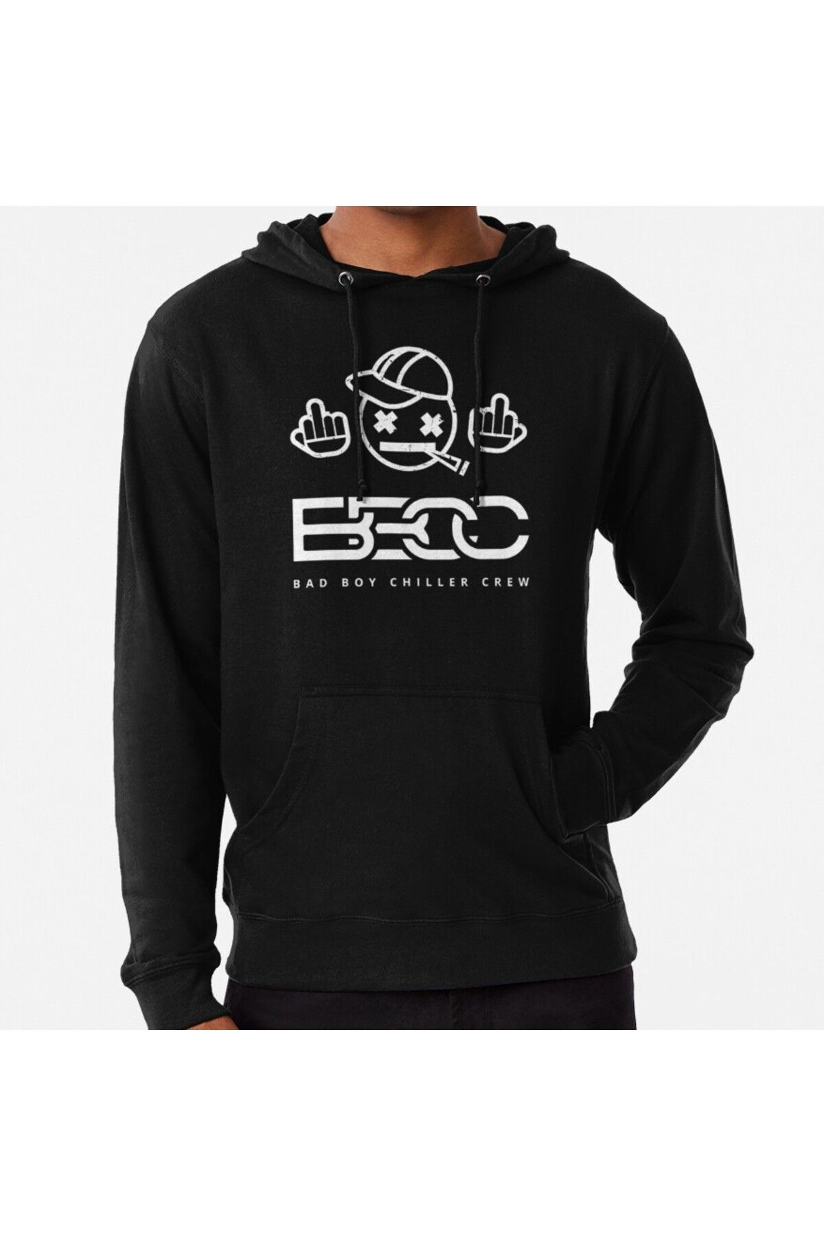 Qupa Butik-Bbcc Premium Quality Unisex Oversize Sweatshirt Hoodie - Fitbad Boy Chiller Crew 4