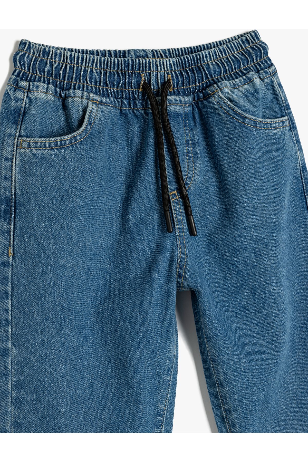 Koton-Jeans Jogger Cotton with Elastic Waist Pockets - Jegging Jeans 3
