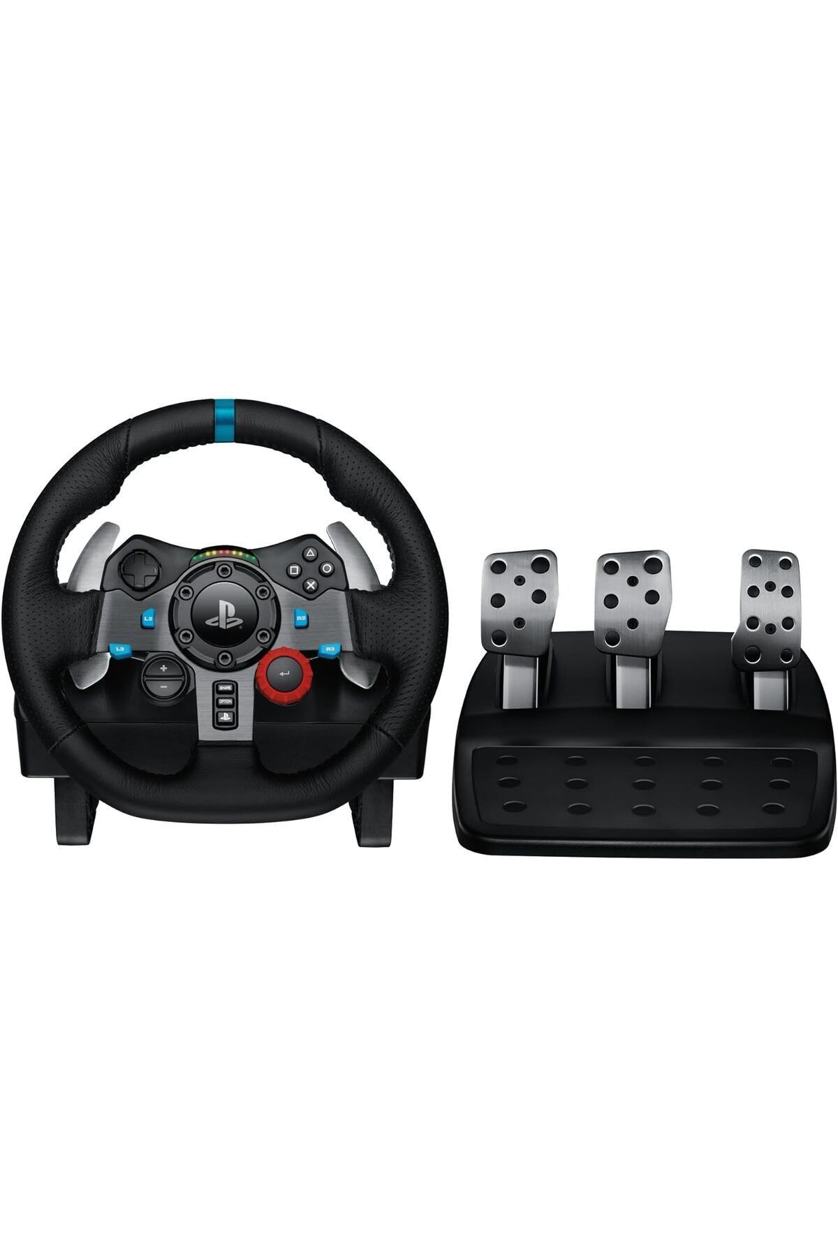 logitech-G29 Driving Force Racing Wheel and Floor Pedals, for PS5, PS4, PC, Mac - UAE Version 1