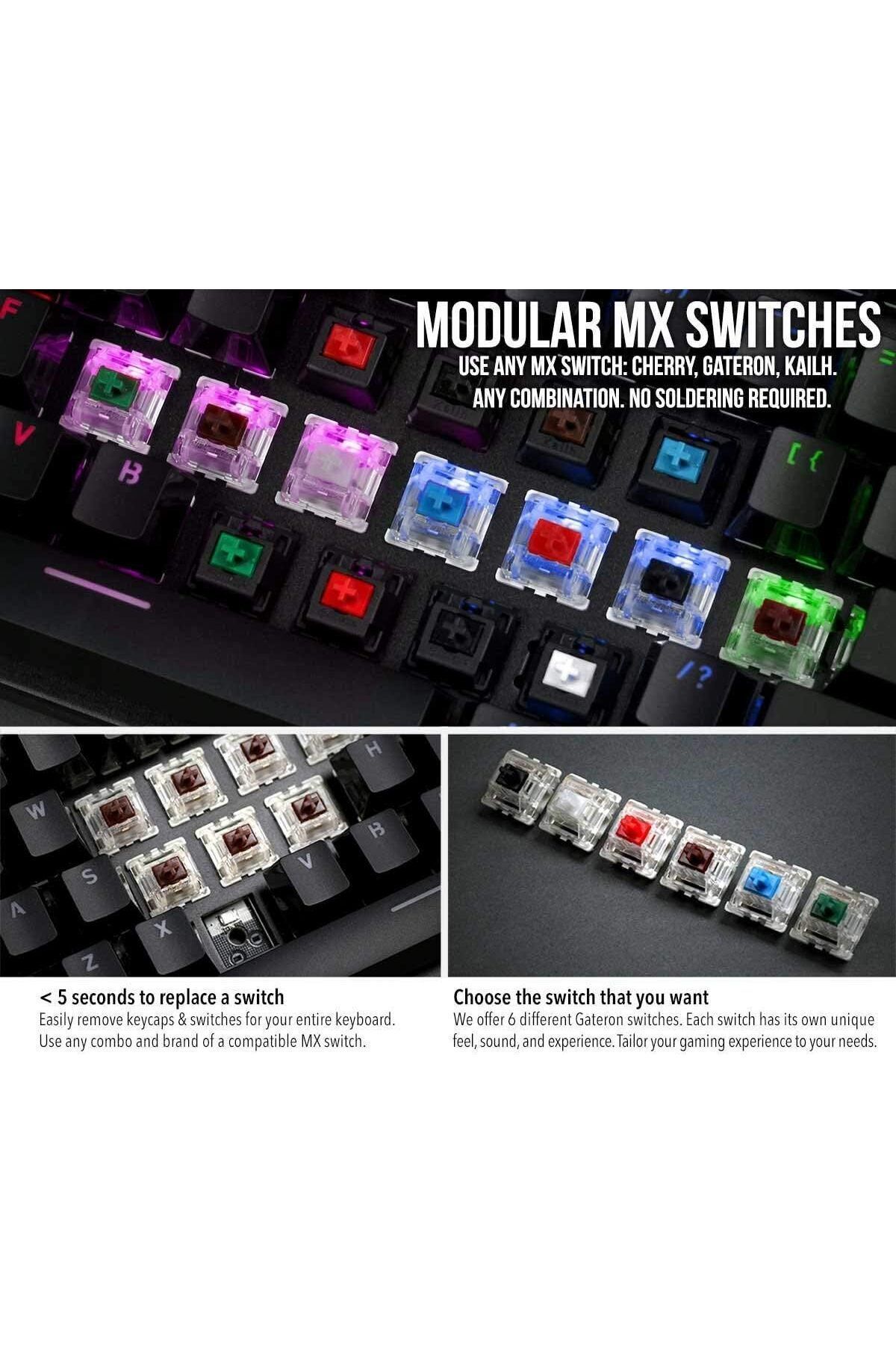 Glorious-GMMK Modular Full Size Gaming Keyboard (Pre-Built) 8