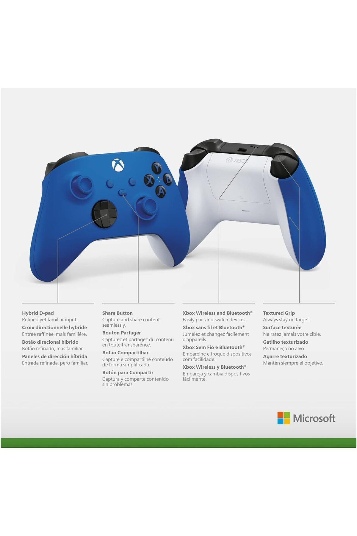 MICROSOFT-Xbox Series X|S Controller Blue (Uae Version) 6