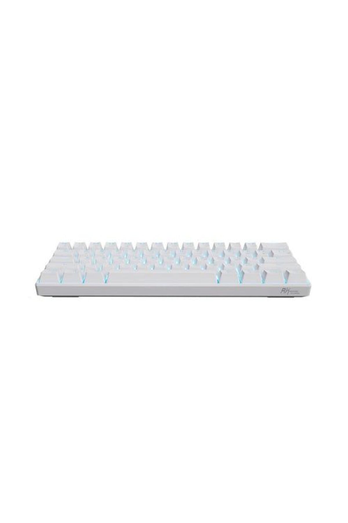ROYAL KLUDGE-Rk61 Tri-Mode Rgb 61 Keys Hot Swappable White Mechanical Keyboard - Blue Switch 2