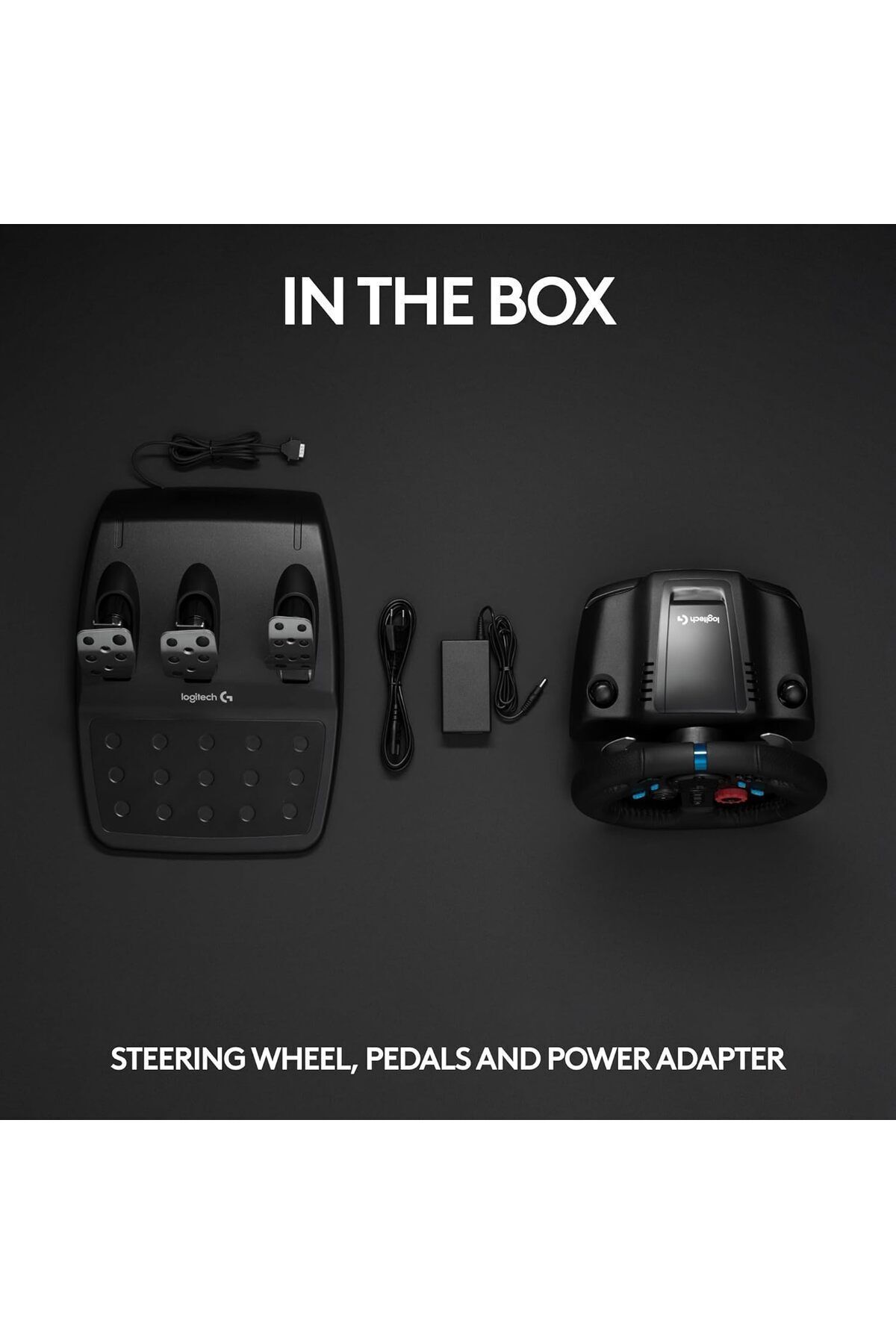 logitech-G29 Driving Force Racing Wheel and Floor Pedals, for PS5, PS4, PC, Mac - UAE Version 5