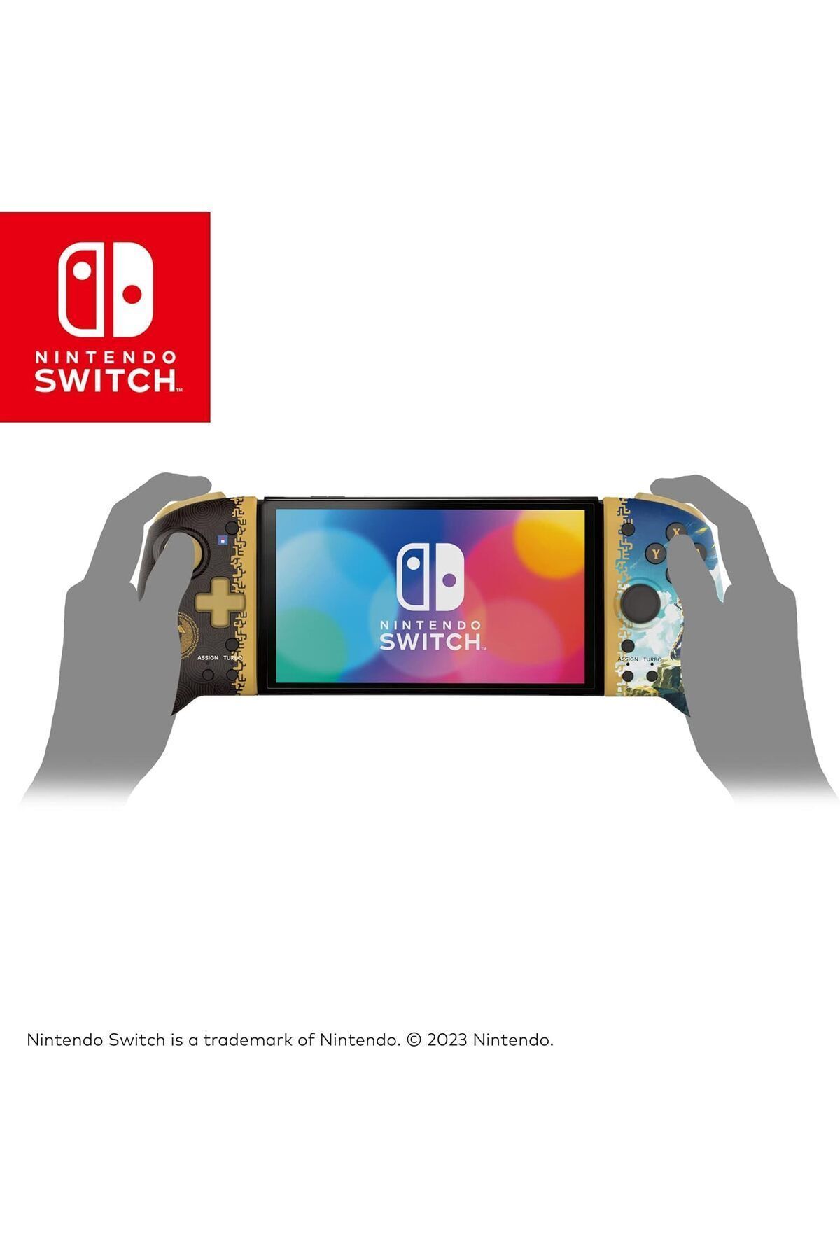 Hori-Split Pad Pro Legend of Zelda Tears of the Kingdom Switch Controller 6