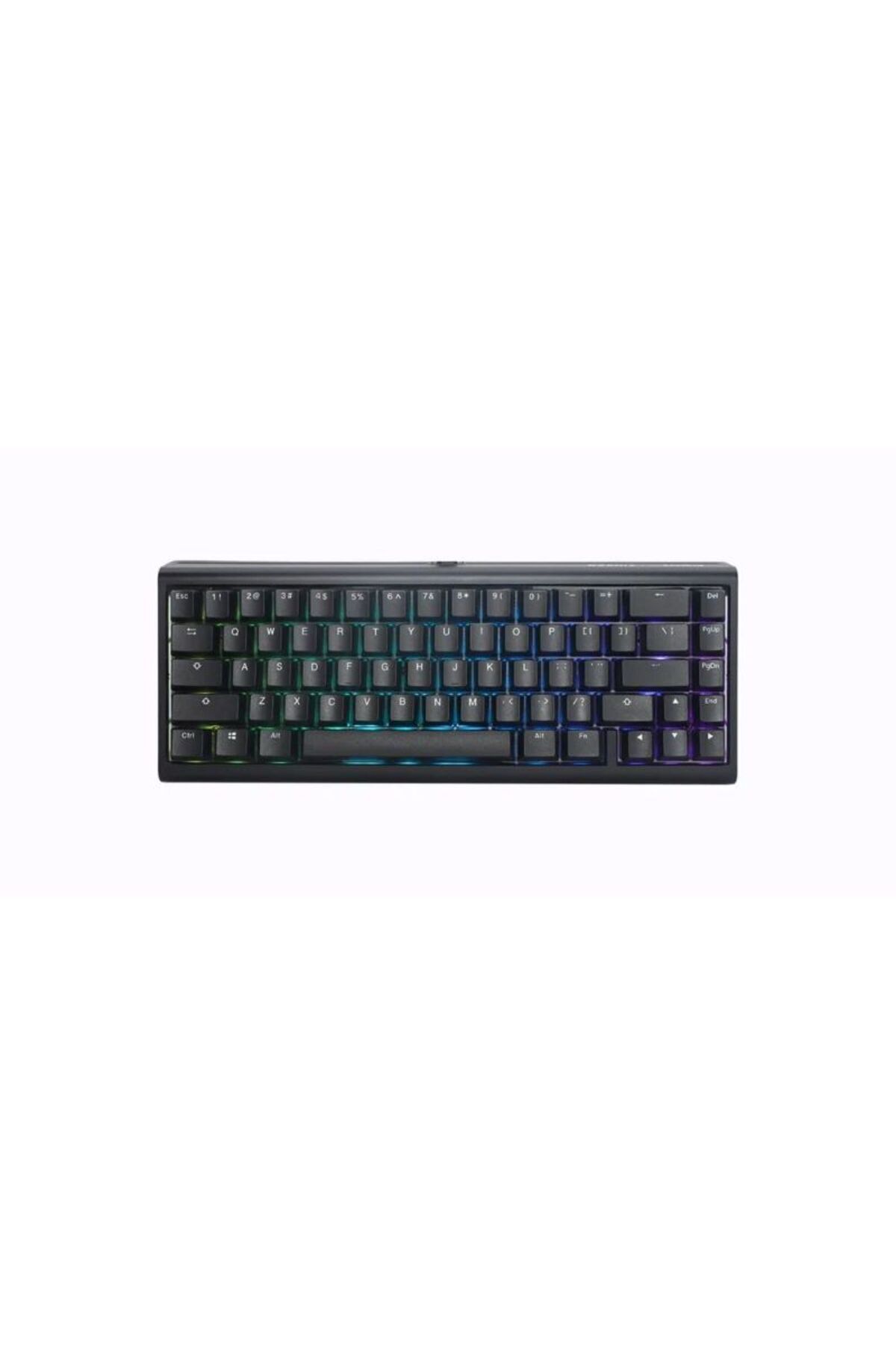Ducky-Tinker 65 Prebuilt Ar Layout SF 65% Cherry Red Key Arabic And Us Black Gaming Keyboard 6