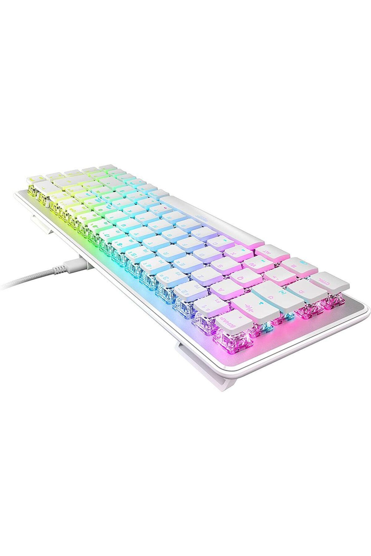 Roccat-Vulcan II Mini US Layout Linear red switch Gaming keyboard - White 4
