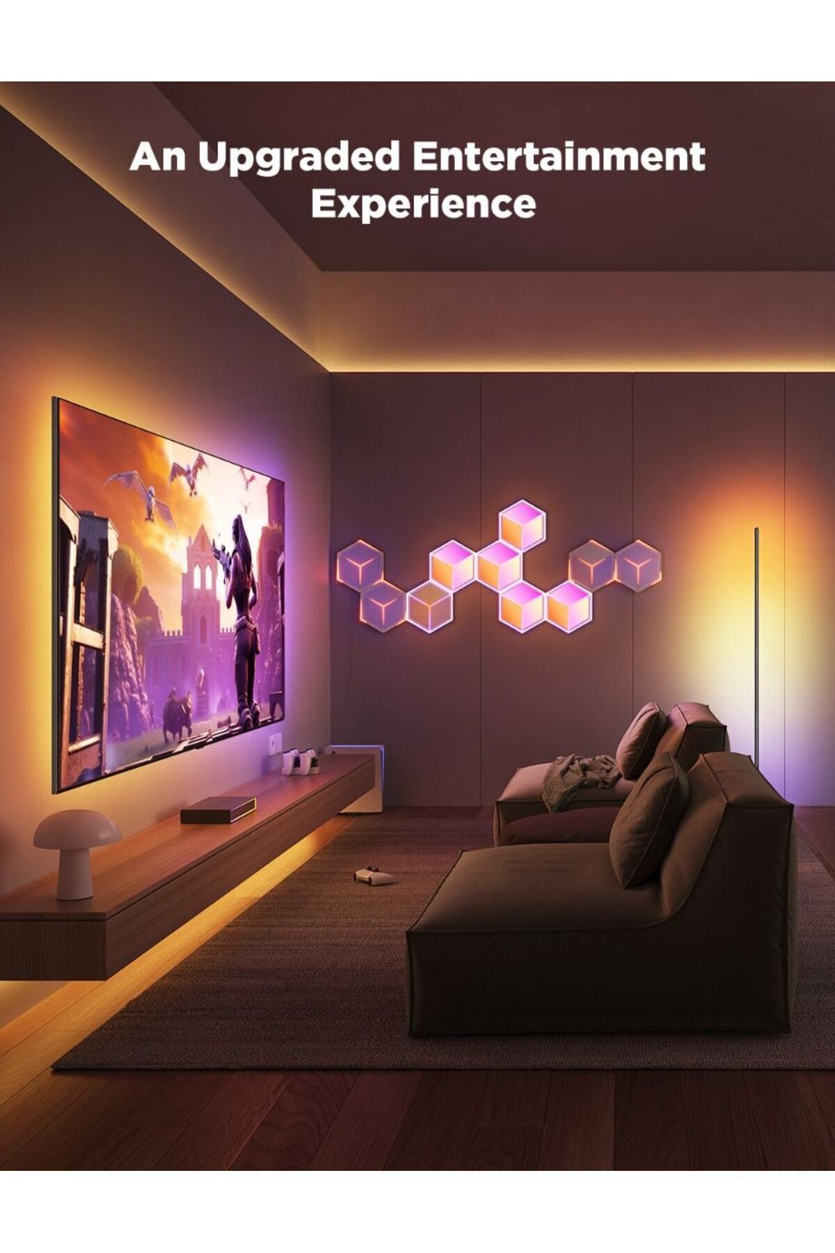 Goove-Govee Glide Hexagon Light Panels Ultra Meteor grey 7Pack 6