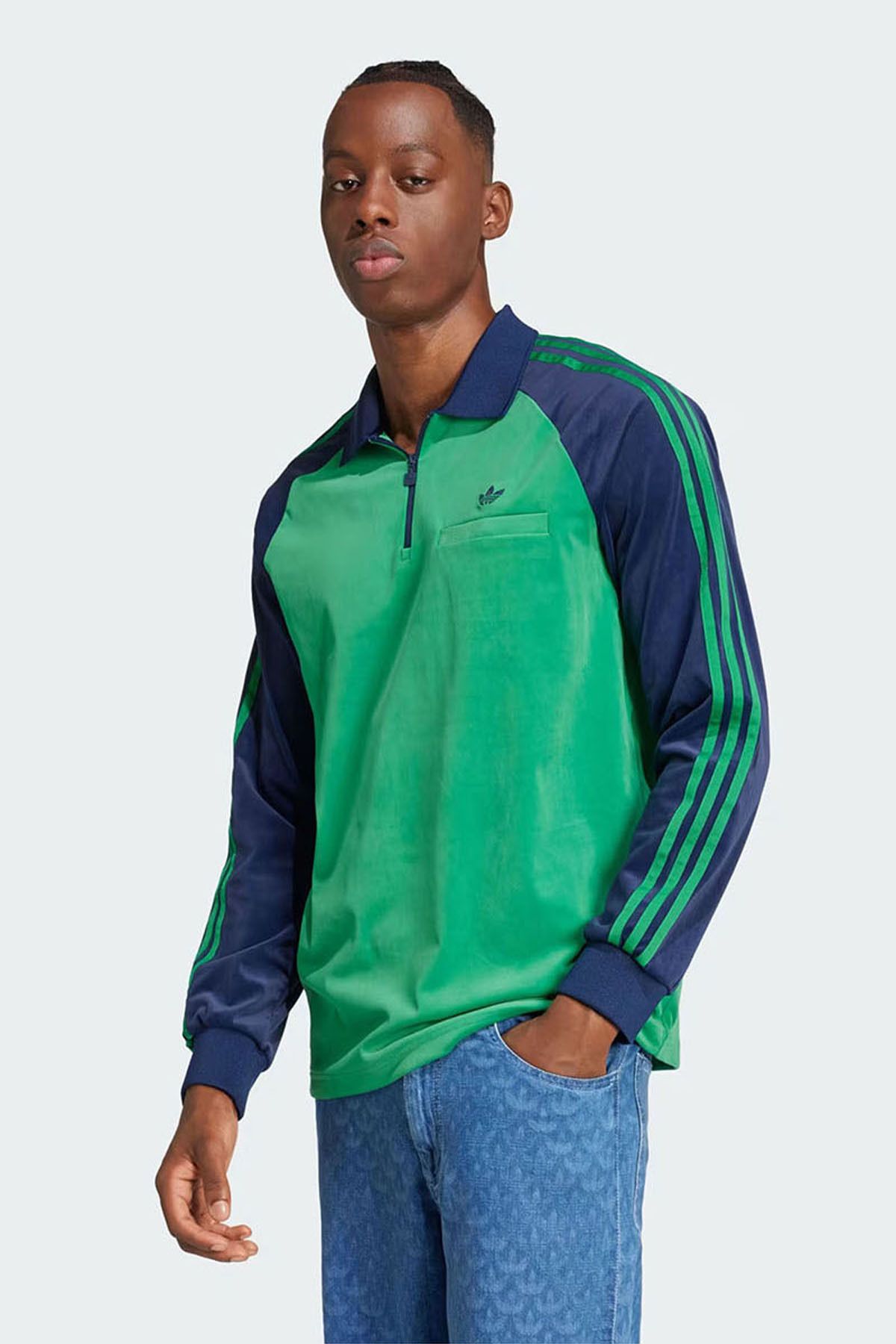 adidas-Men's Polo T-Shirt - Velour, Casual, Jn5981 1