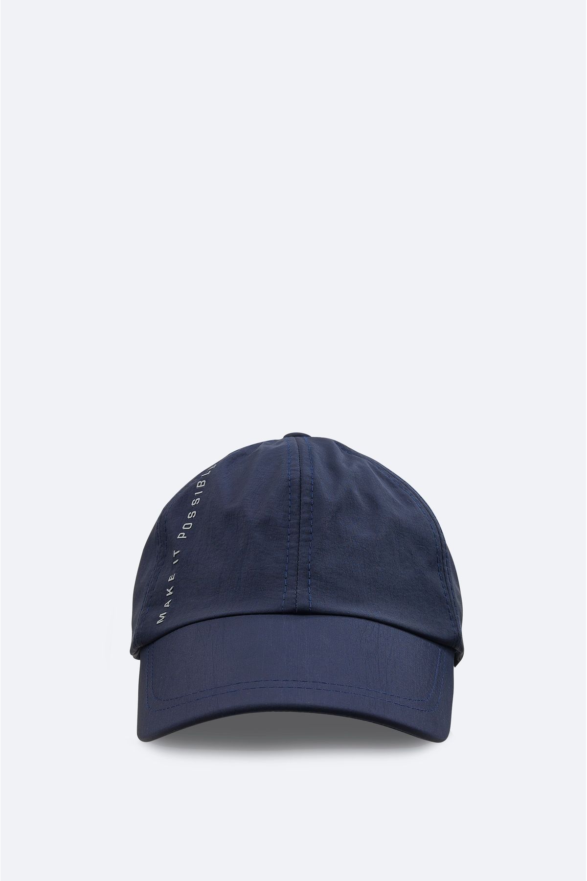 Avva Pălărie Sport Cu Imprimeu Cu Slogan Bleumarin Pentru Bărbați A31y9200 Masculin - Single Dimension